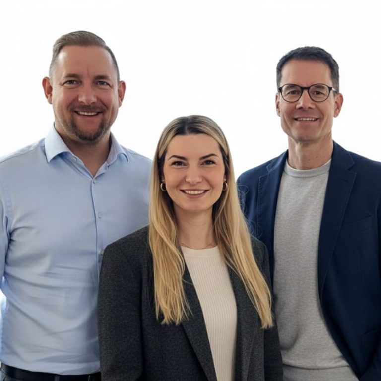 Sebastian , Nora und Dirk unser Team